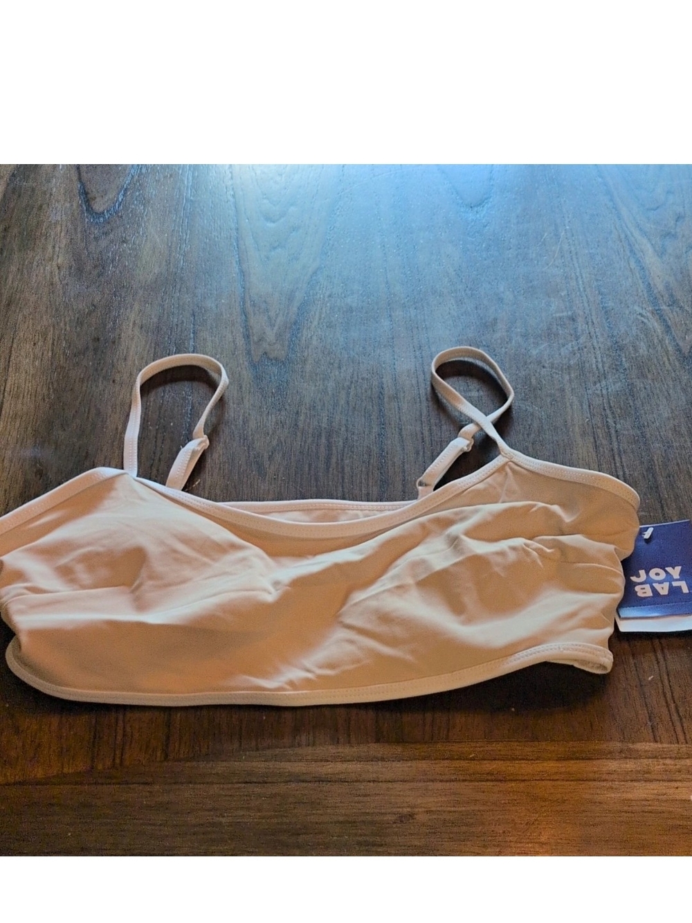 JoyLab Beige Bralette - Soft Everyday Support
